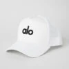 District Trucker Hat - White/Black