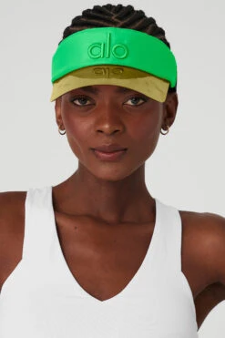 Solar Visor - Palm Green 8 Solar Visor - Palm Green -Attire Mew Sales A0067U 04741 b1 s1 a1 1 m100