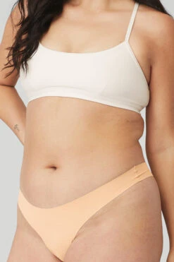 Airbrush Invisible Thong - Champagne -Attire Mew Sales A0082W 01507 b1 s3 a4 1 m95