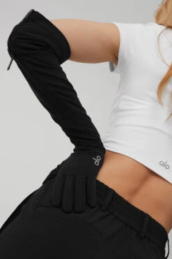 Sleek City Gloves - Black -Attire Mew Sales A0184W 01 b1 s1 a3 1 m89