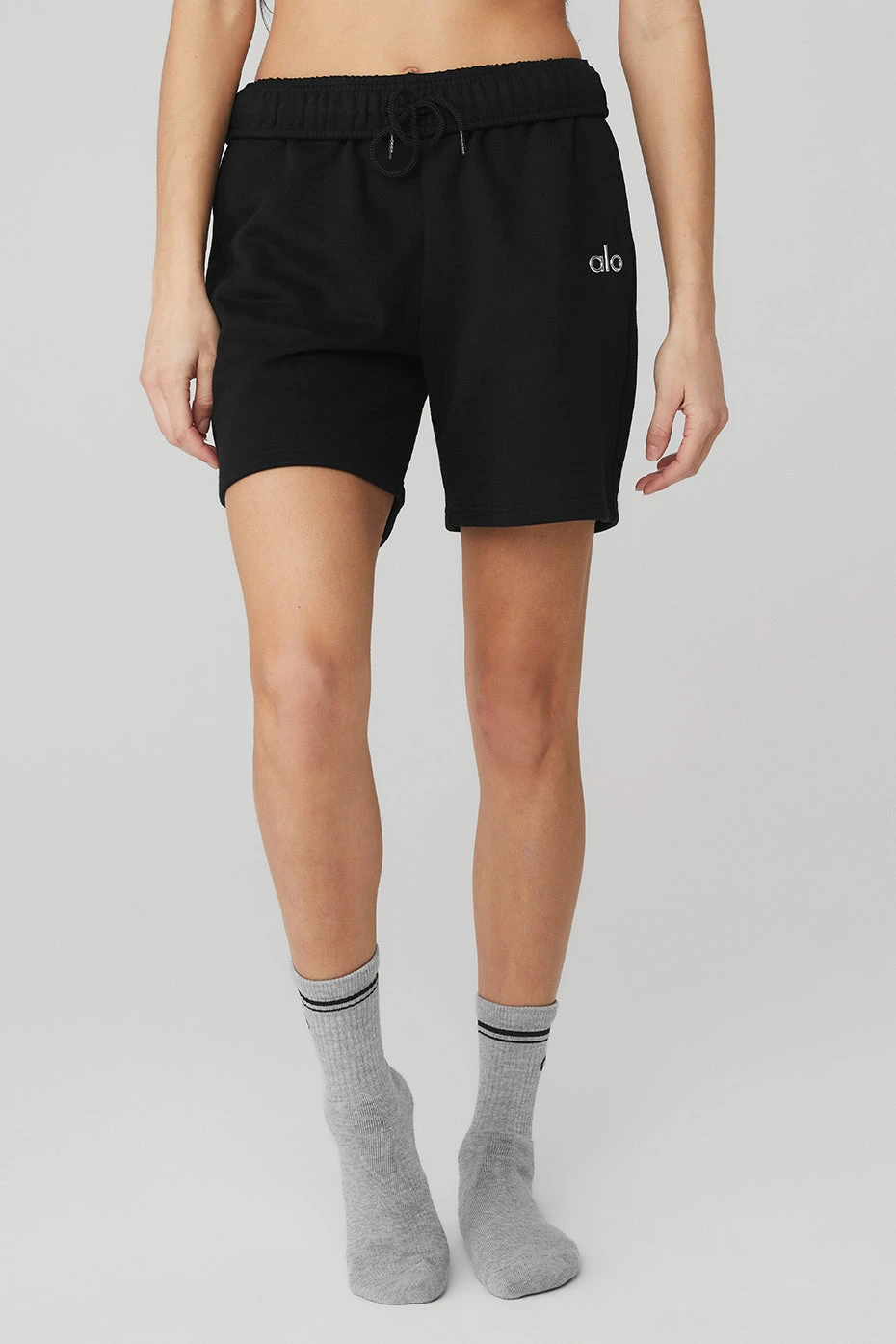 Unisex Half-Crew Throwback Sock (2 Pack) - Athletic Heather Grey 2 Unisex Half-Crew Throwback Sock (2 Pack) - Athletic Heather Grey - Image 2