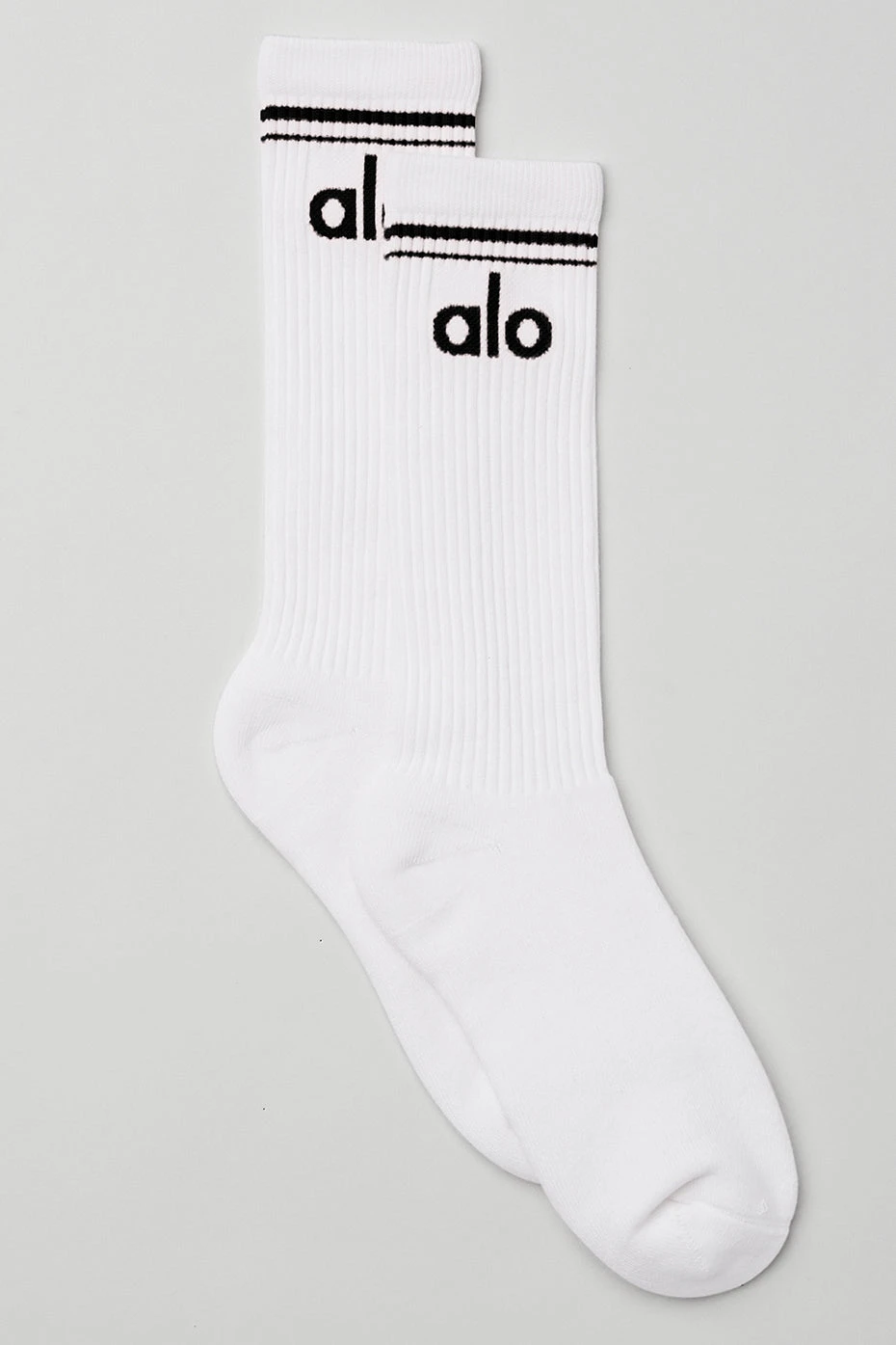 Unisex Throwback Sock - White/Black 1 Unisex Throwback Sock - White/Black