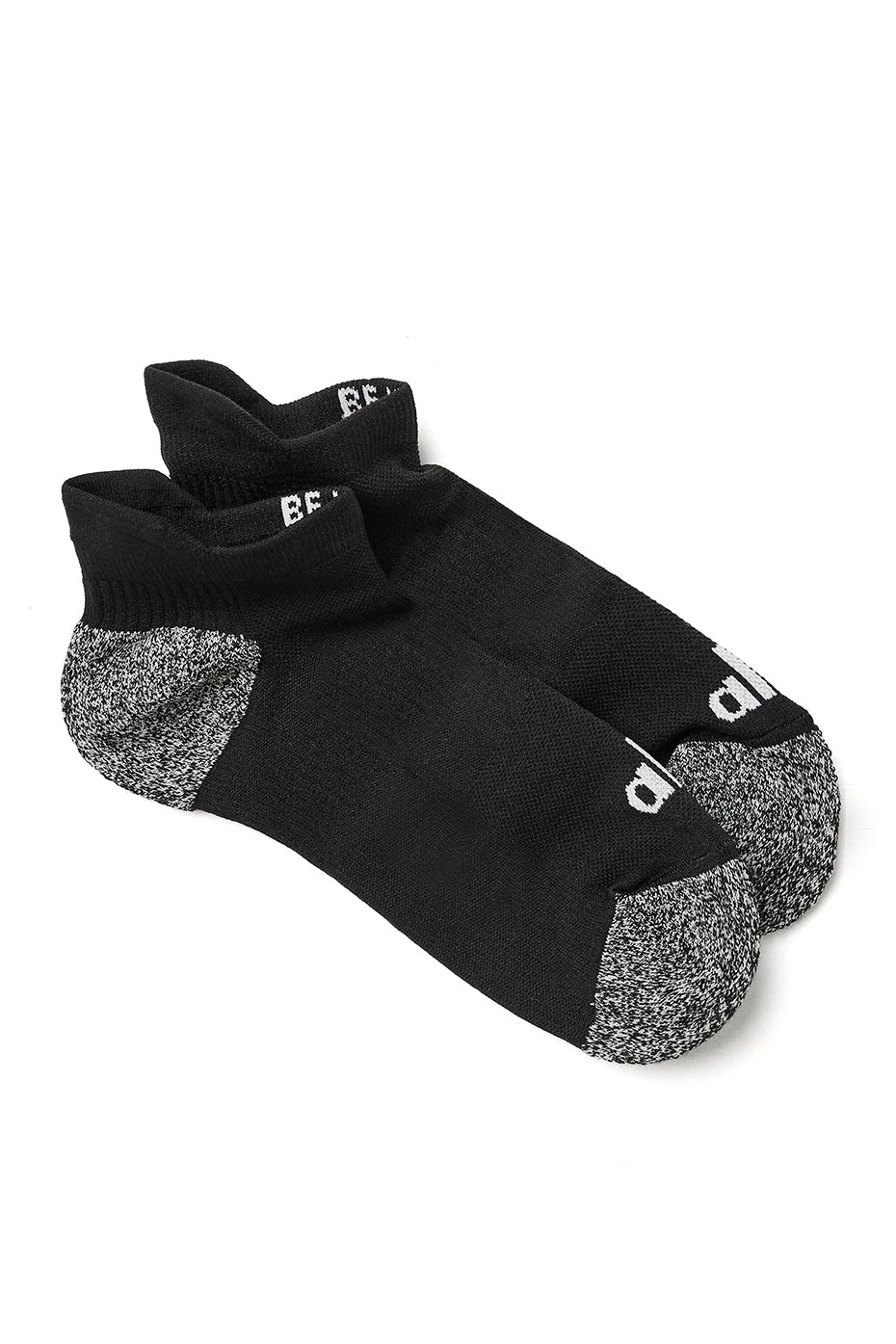 Women's Performance Tab Sock - Black/White 1 Women's Performance Tab Sock - Black/White