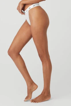 Icon French Cut Thong - White 6 Icon French Cut Thong - White -Attire Mew Sales A0394W 00 b1 s1 a3 1 m18