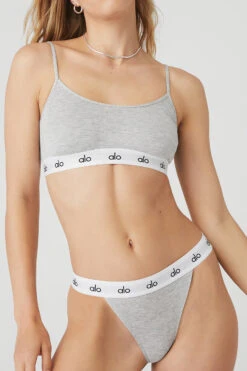 Icon French Cut Thong - Athletic Heather Grey 7 Icon French Cut Thong - Athletic Heather Grey -Attire Mew Sales A0394W 02910 b1 s1 a4 1 m89