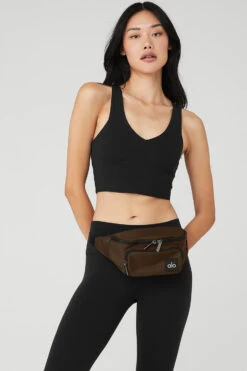 Explorer Fanny Pack - Espresso -Attire Mew Sales A0465U 04064 b1 a1 m54
