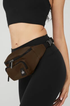 Explorer Fanny Pack - Espresso -Attire Mew Sales A0465U 04064 b1 a4 m54