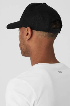 District Trucker Hat - Black/White -Attire Mew Sales A0467U 0100 b1 a3 m138