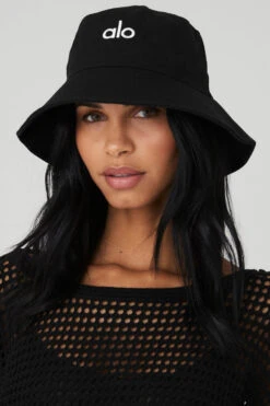 Weekender Bucket Hat - Black -Attire Mew Sales A0519U 01 b1 s1 a1 1 m18