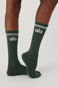 Unisex Throwback Sock - Dark Cactus/White 5 Unisex Throwback Sock - Dark Cactus/White -Attire Mew Sales AO357U 04059 b1 a4 1 m100