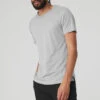 The Triumph Crew Neck Tee - Athletic Heather Grey