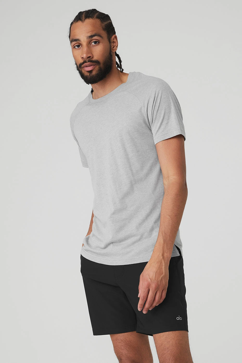 Triumph Crew Neck Tee (2 Pack) - Athletic Heather Grey 2 Triumph Crew Neck Tee (2 Pack) - Athletic Heather Grey - Image 2