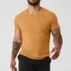 The Triumph Crew Neck Tee - Toffee