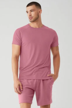 The Triumph Crew Neck Tee - Mars Clay