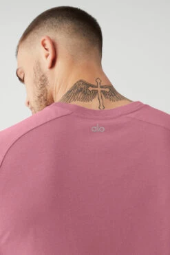 The Triumph Crew Neck Tee - Mars Clay -Attire Mew Sales M1133R 04677 b1 s3 a4 1 m108