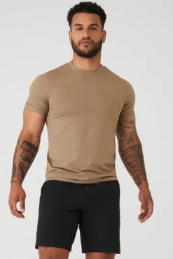 Conquer Reform Crewneck Short Sleeve - Gravel