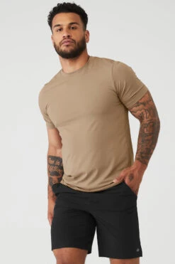 Conquer Reform Crewneck Short Sleeve - Gravel -Attire Mew Sales M1205R 01347 b1 s3 a3 1 m130