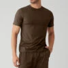Conquer Reform Crewneck Short Sleeve - Espresso