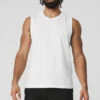 The Triumph Muscle Tank - White