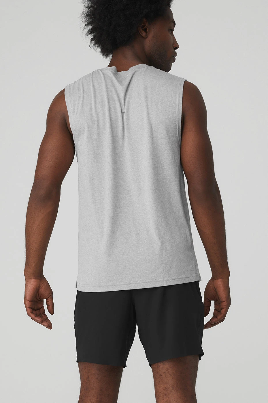 The Triumph Muscle Tank - Athletic Heather Grey 2 The Triumph Muscle Tank - Athletic Heather Grey - Image 2