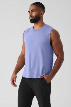 The Triumph Muscle Tank - Infinity Blue -Attire Mew Sales M2033R 04679 b1 s3 a3 1 m93