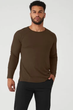 Triumph Long Sleeve Tee - Espresso