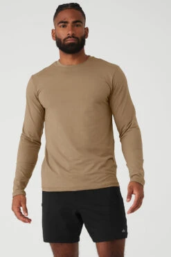 Conquer Reform Crewneck Long Sleeve - Gravel
