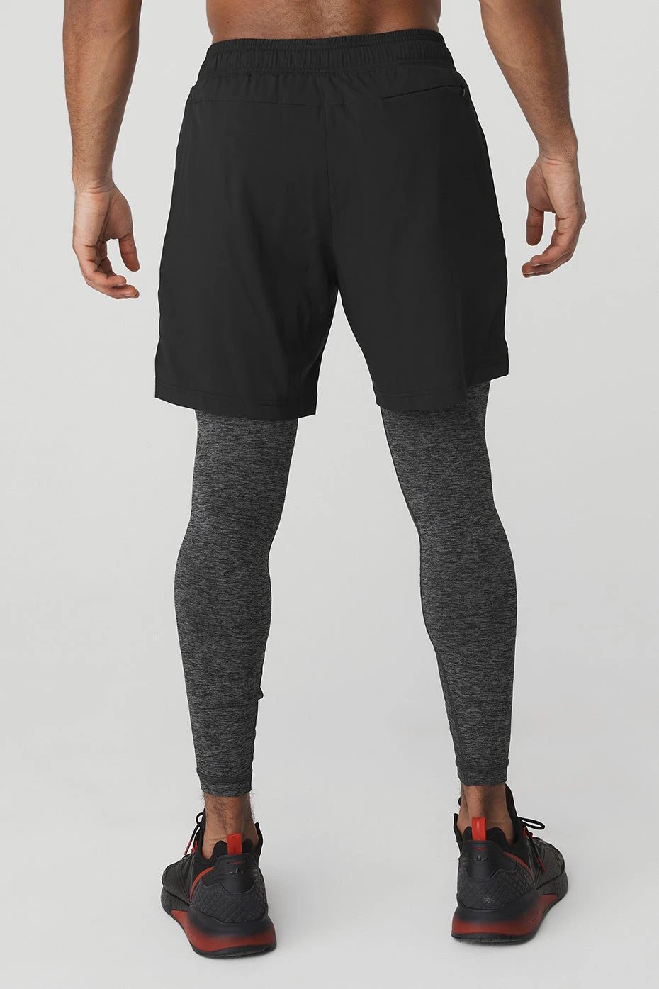 Stability 2-In-1 Pant - Black/Dark Grey Marl 2 Stability 2-In-1 Pant - Black/Dark Grey Marl - Image 2