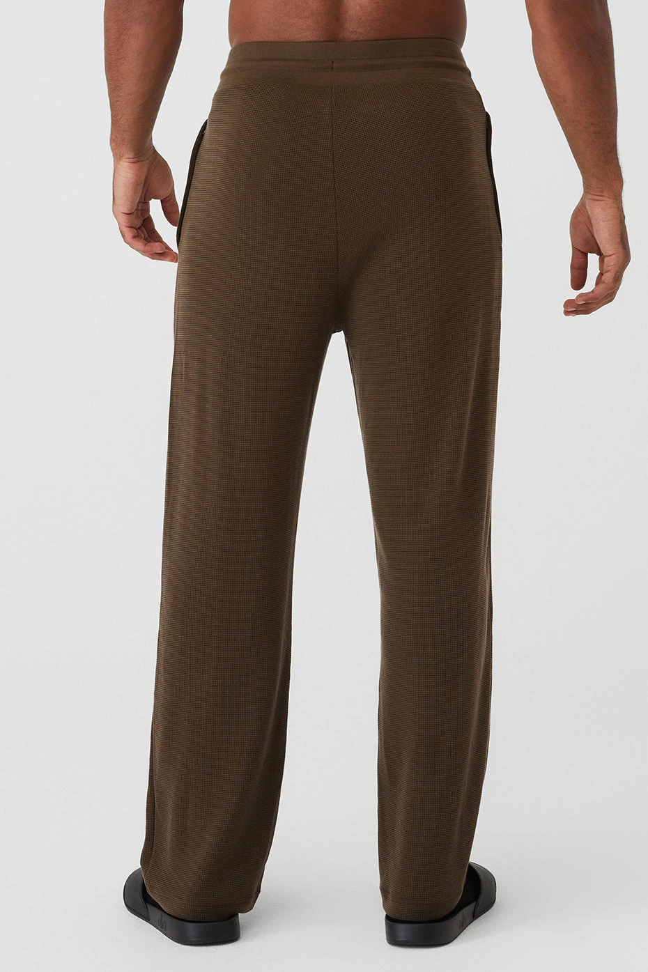 Micro Waffle Fast Break Sweatpant - Espresso 2 Micro Waffle Fast Break Sweatpant - Espresso - Image 2