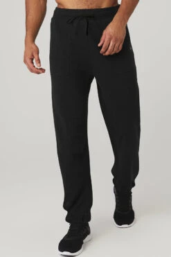 The Qualifier Pant - Black Slub