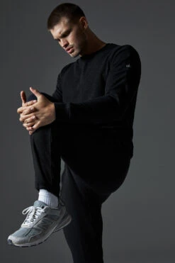 The Qualifier Pant - Black Slub -Attire Mew Sales M5125R 04662 b2 s3 a1 m108