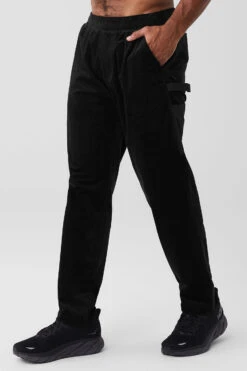 Corduroy District Sweatpant - Black -Attire Mew Sales M5139R 01 b1 s3 a3 1 m93