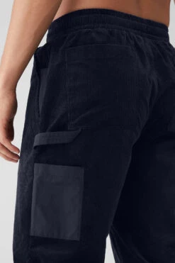 Corduroy District Sweatpant - Navy -Attire Mew Sales M5139R 03842 b1 s3 a5 1 m108