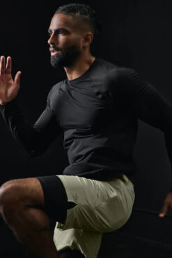 7'' Unity 2 In 1 Short - Limestone/Black -Attire Mew Sales M6060R 04484 b2 s3 a1 m93