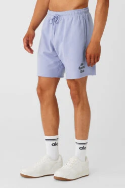 Sports Club Palms Chill Short - Icy Purple/Dark Grey -Attire Mew Sales M6121RG 04918 b1 s3 a2 1 m108