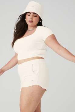 Terry Beachside Short Sleeve - Ivory -Attire Mew Sales W1416R 03299 b1 s4 a2 1 m109