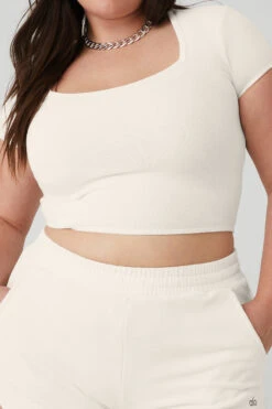 Terry Beachside Short Sleeve - Ivory -Attire Mew Sales W1416R 03299 b1 s4 a4 1 m109