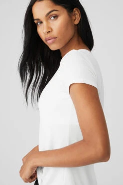 All Day Short Sleeve - White -Attire Mew Sales W1430R 00 b1 s1 a4 1 m18