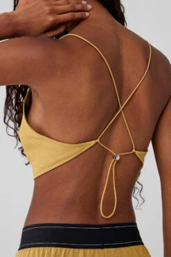 Cropped Megastar Tank - Golden Olive Branch -Attire Mew Sales W2728R 04989 b1 s1 a4 1 m158