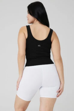 Seamless Chosen Tank - Black -Attire Mew Sales W2741R 01 b1 s4 a2 1 m29