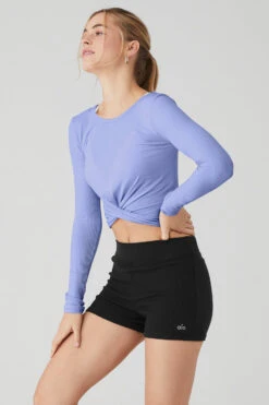 Cover Long Sleeve Top - Infinity Blue 6 Cover Long Sleeve Top - Infinity Blue -Attire Mew Sales W3345R 04679 b1 s1 a3 1 m89