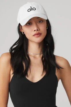 Off-Duty Cap - Bright White/Black -Attire Mew Sales W7112R 04350 b1 a1 m54