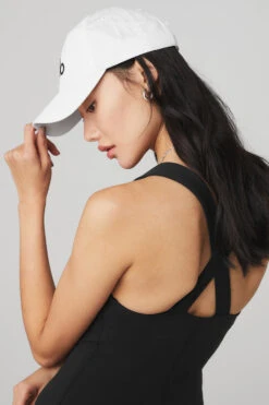 Off-Duty Cap - Bright White/Black -Attire Mew Sales W7112R 04350 b1 a2 m54