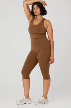 Airbrush Physique Onesie - Cinnamon Brown -Attire Mew Sales W8140R 04455 b1 s4 a2 1 m127