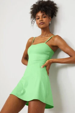 Alosoft Courtside Tennis Dress - Ultramint -Attire Mew Sales W8176R 04456 b2 s1 a1 m76