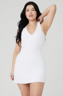 Airbrush Real Dress - White -Attire Mew Sales W8190R 00 b1 s4 a1 1 m29