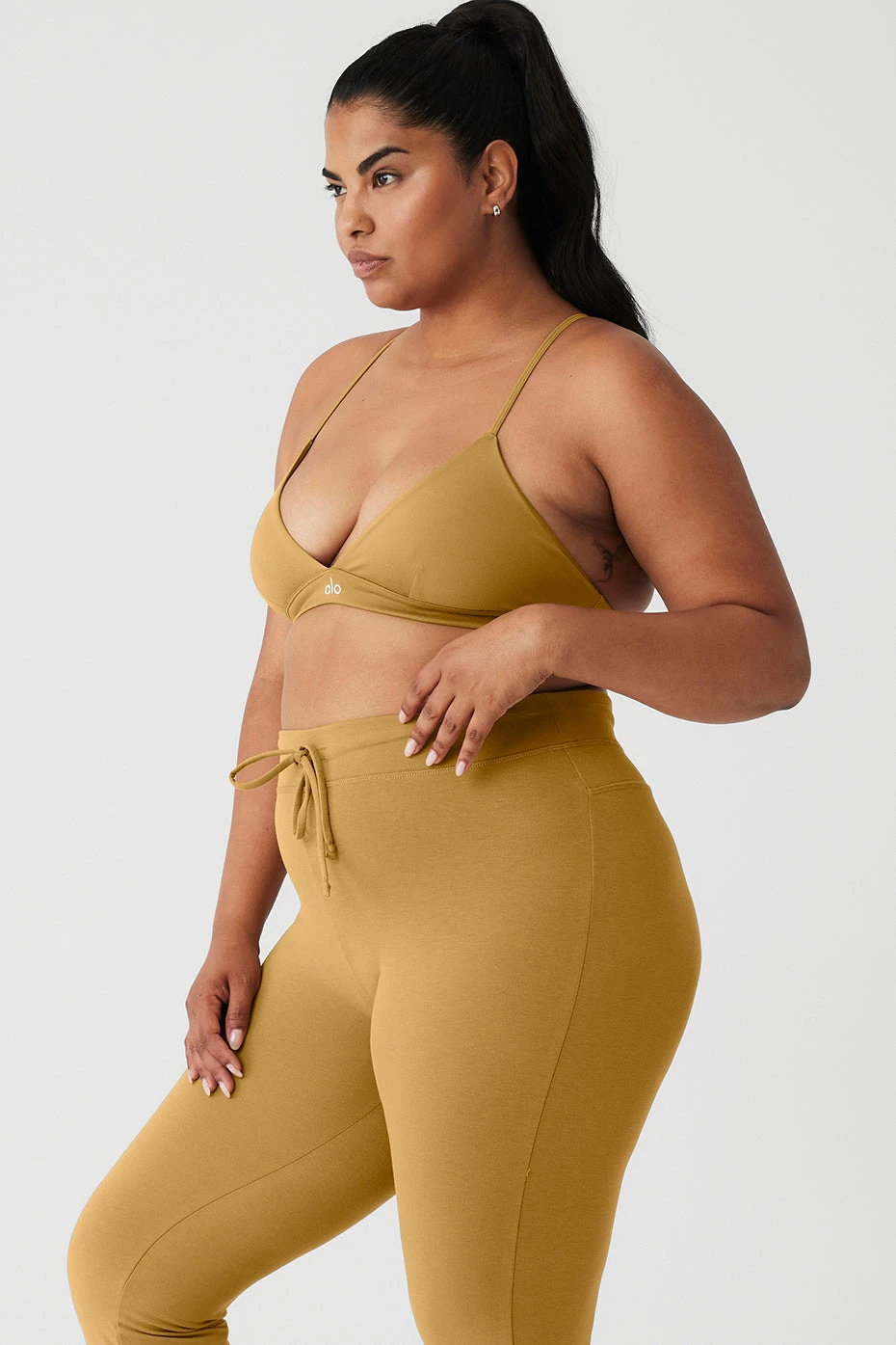 Splendor Bra - Golden Olive Branch/White 7 Splendor Bra - Golden Olive Branch/White - Image 7