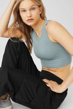 Seamless Delight High Neck Bra - Cosmic Grey -Attire Mew Sales W9536R 04681 b1 s1 a5 1 m131