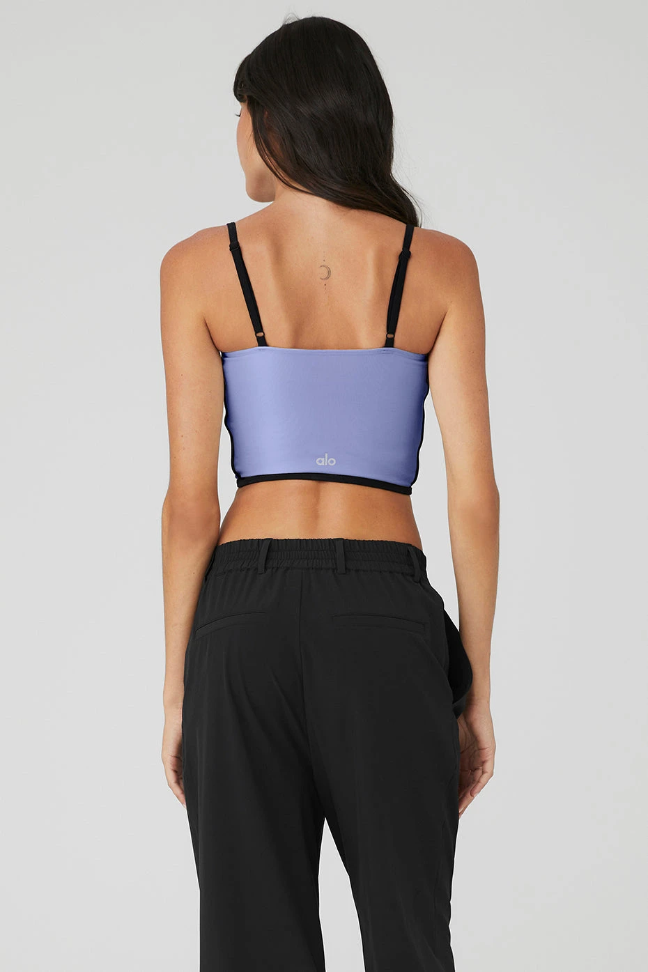 Airbrush Streamlined Bra Tank - Infinity Blue/Black 3 Airbrush Streamlined Bra Tank - Infinity Blue/Black - Image 3