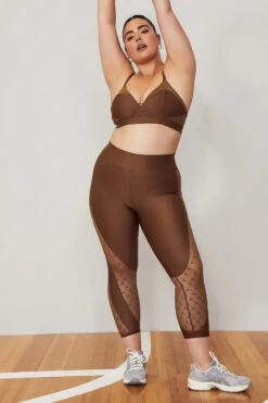 Airlift Mesh Celeste Bra - Cinnamon Brown -Attire Mew Sales W9545R 04455 b2 s4 a1 m109